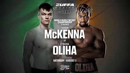 Zuffa Boxing 10 McKenna vs Oliha
